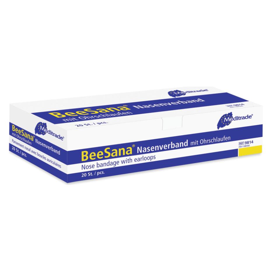 Meditrade BeeSana Nasenverband ohne Ohrschlaufen (Verbandskasten) (4039)
