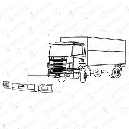 COVIND 144/ 94 Bumper cover