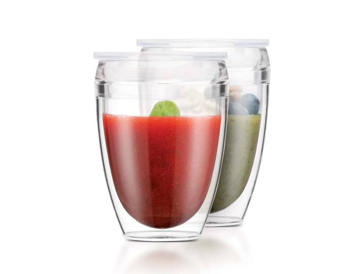 Bodum Verre double paroi Pavina To Go Lot de 2 35 cl