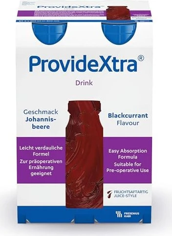 Provide Xtra Drink Johannisbeere Trinkflasche 4x200 ml Lösung