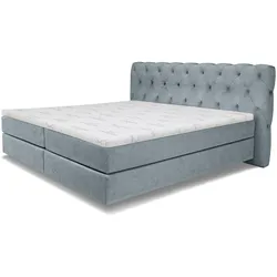 Boxspringbett SANSIBAR LANGEOOG - Bezug: Stoff