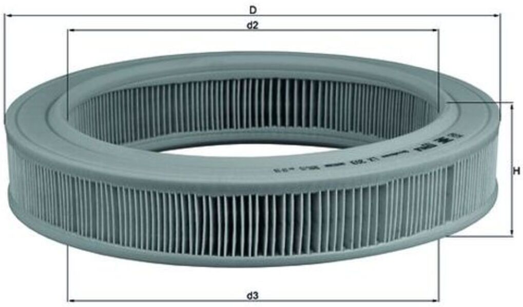 Luftfilter MAHLE KNECHT LX 203