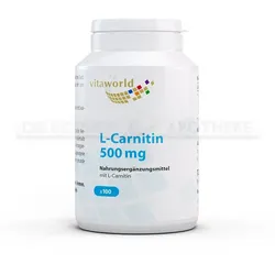 L-CARNITIN 500 mg Kapseln 100 St