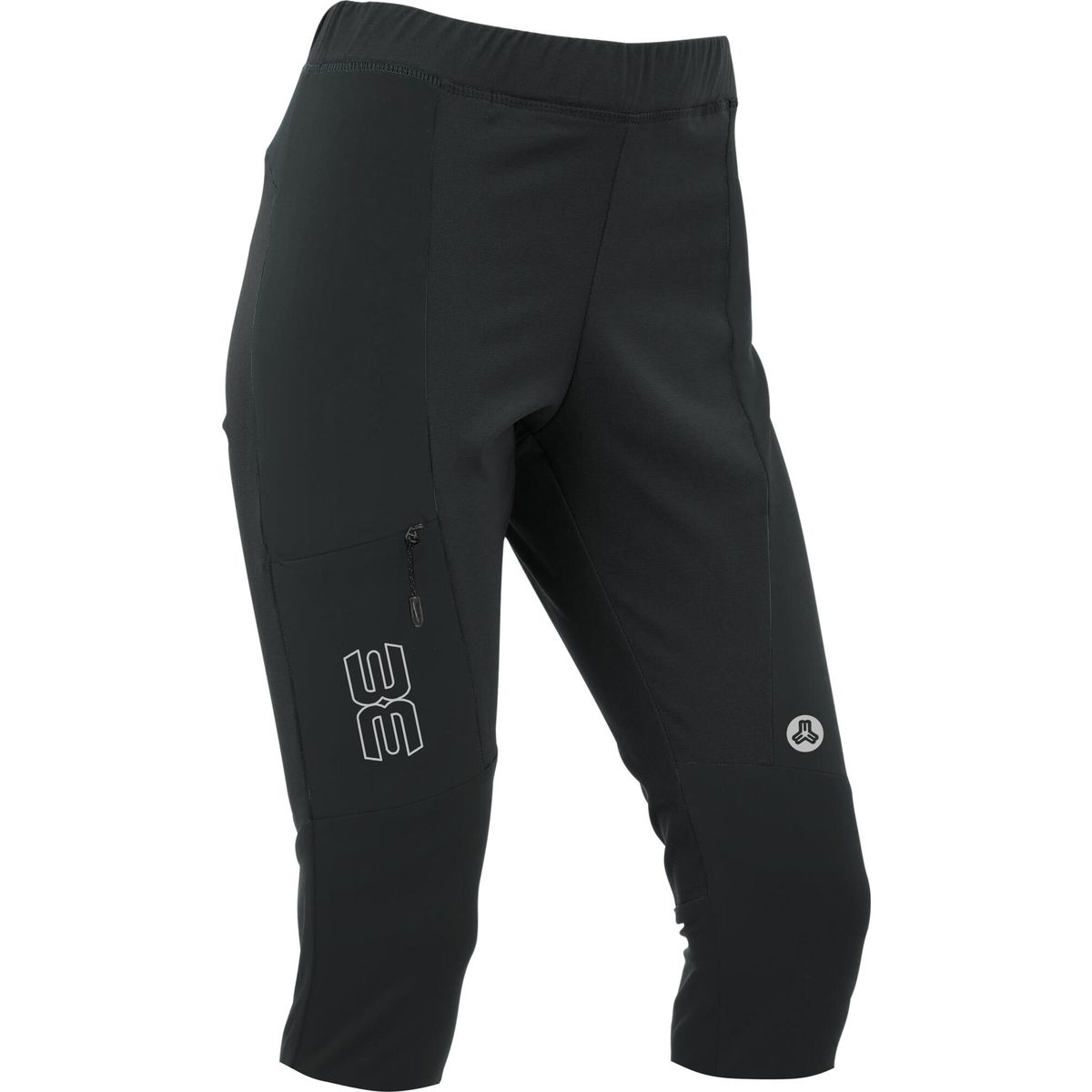 MAUL Sport Simssee - Trekking Leggings Capri elas. black (0101) 36 5771000777-0101-36