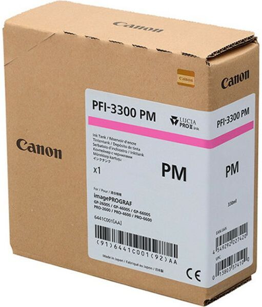 Canon PFI-3300PM - Fotomagenta - Druckerpatrone