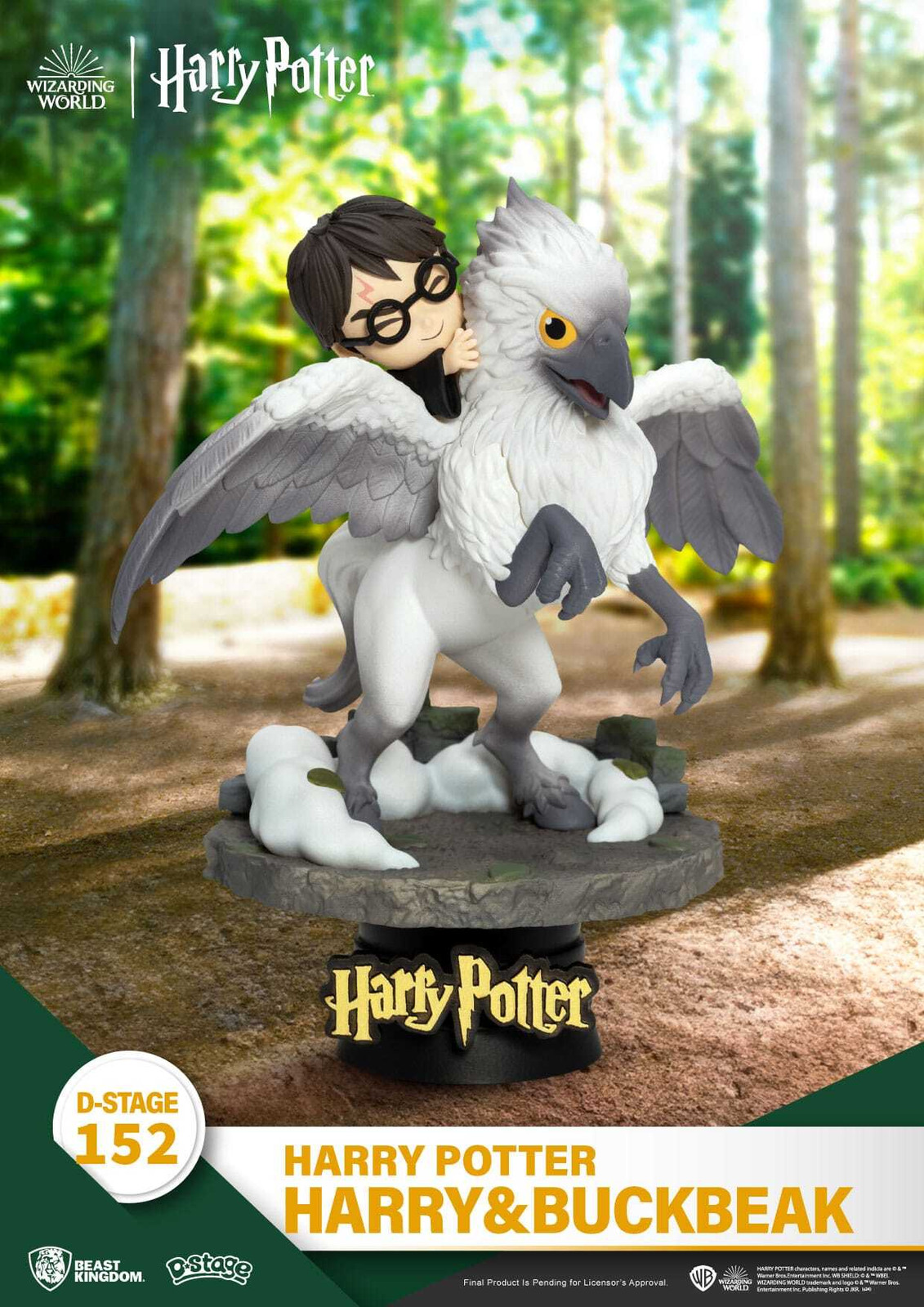 Beast Kingdom Toys Harry Potter D-Stage PVC Diorama Harry & Buckbeak 16 cm