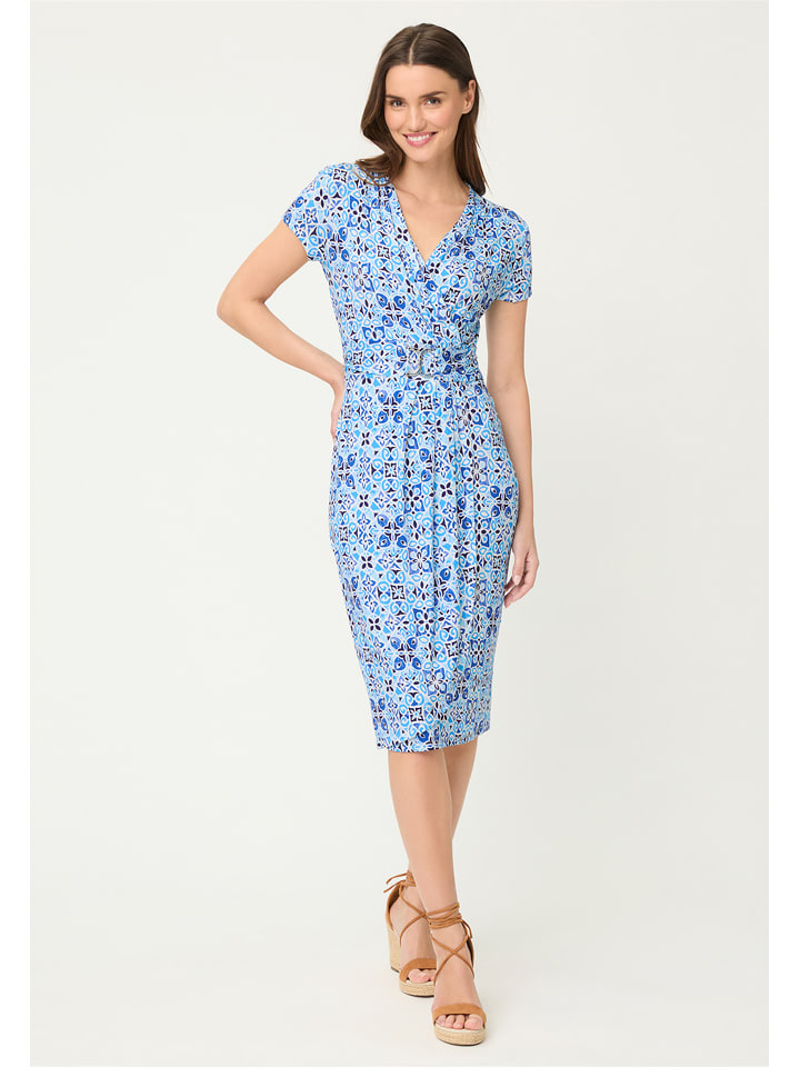 Olsen Kleid in Hellblau - 44
