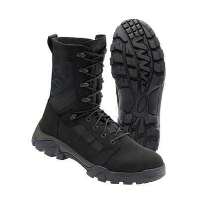 Stiefel BRANDIT "Brandit Herren Defense Boot", Herren, Gr. 42, schwarz, Polyamid, unifarben, Schuhe Stiefel