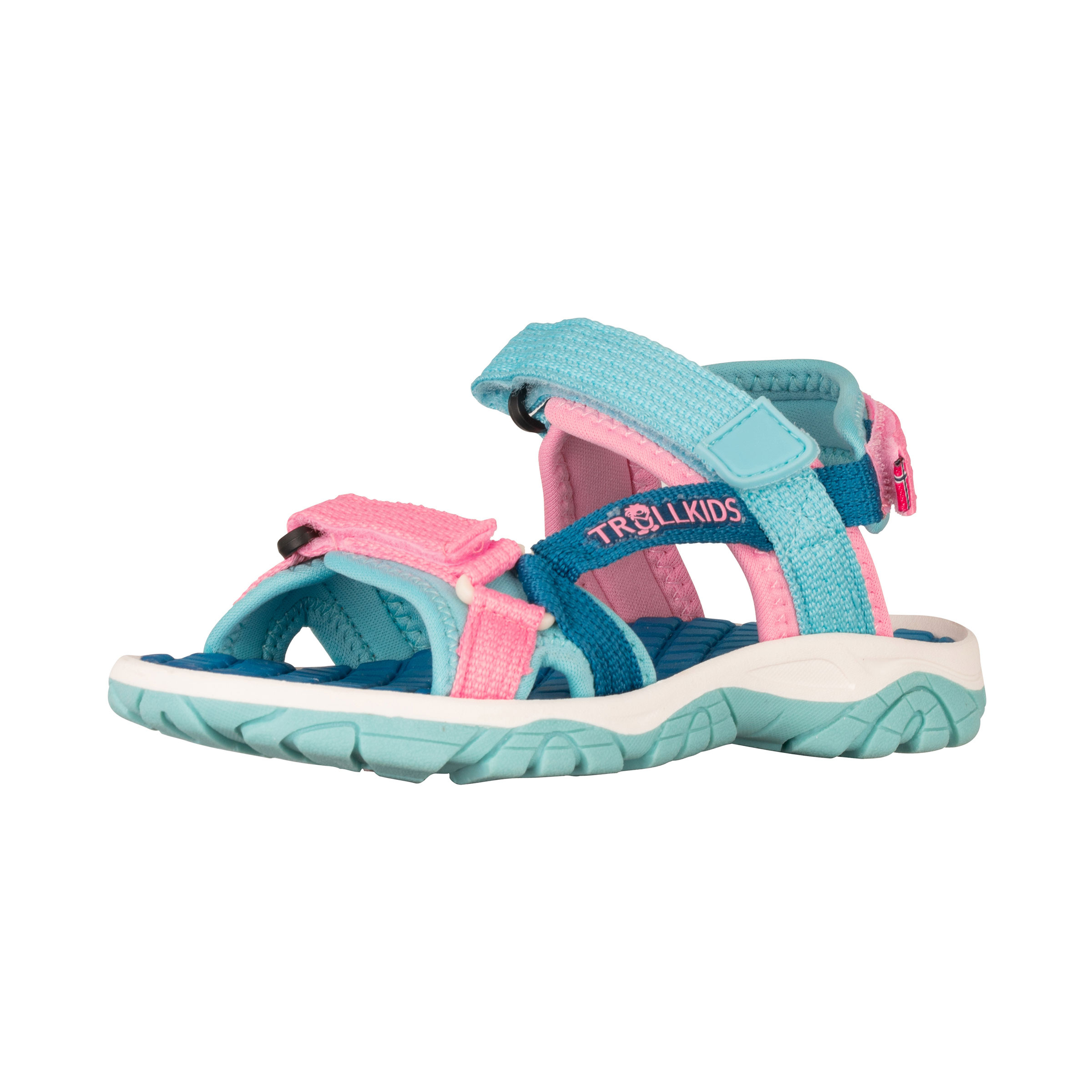 Trollkids Oslofjord Sandalen Kinder Sandalen blau Größe 38 Lifestyle