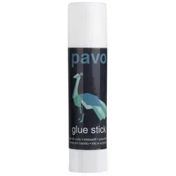 pavo Klebestift, 21 g, lösungsmittelfrei, farblos