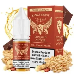 Kings Crest Don Juan Nutter NicSalt Liquid 10ml / 20mg