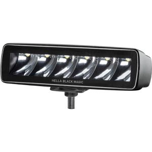 Hella Zusatzscheinwerfer Black Magic 358 176-211, 12V/24V, LED, 2.000 Lumen, 30 W, Lightbar, Fernbereich, Arbeitsscheinwerfer