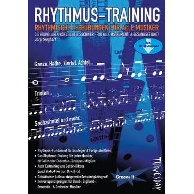 Rhythmus-Training, Taschenbuch von Jörg Sieghart, Tunesday Records