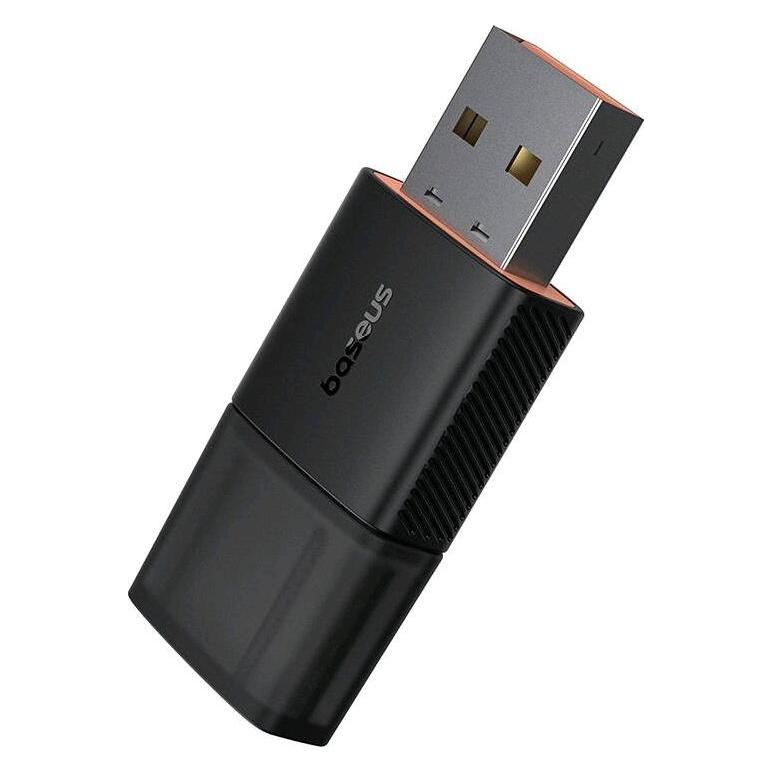 Baseus Adapter WiFi FastJoy 300Mbps (czarny) (B01317600111-03)