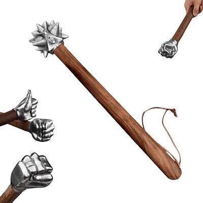 Hochleistungs-Eisenhammer mit Edelstahlkopf Massivholzgriff, multifunktionales Handwerks- und Eisenwarenwerkzeug für Bau, Schmiede, Werkstatt, Heimwerken – ideal für anspruchsvolle Aufgaben