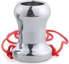 FUKR Plug Tunnel en métal Butt Open S 5 x 3.5cm