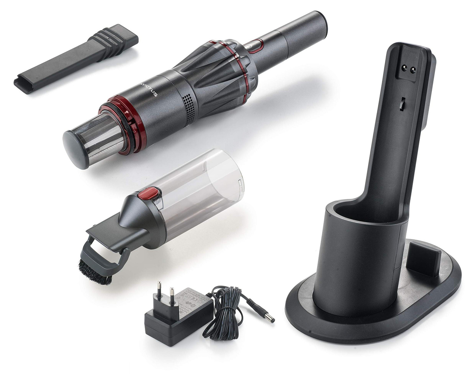 Dripio Draadloze handstofzuiger met HEPA-filter, zwart