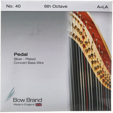Bow Brand Pedal BW Silver 6th A No.40