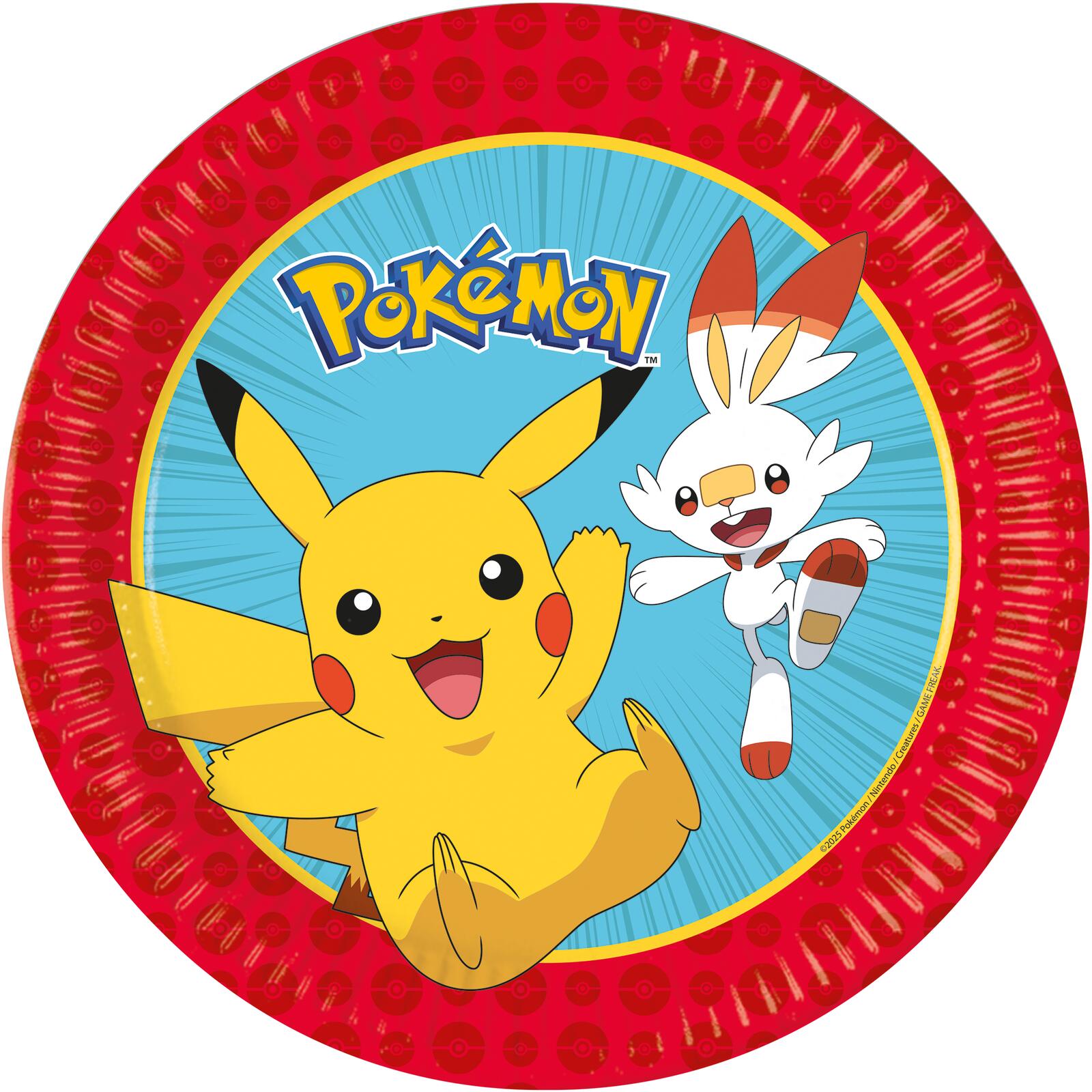 Procos Pokemon Pappteller 98391