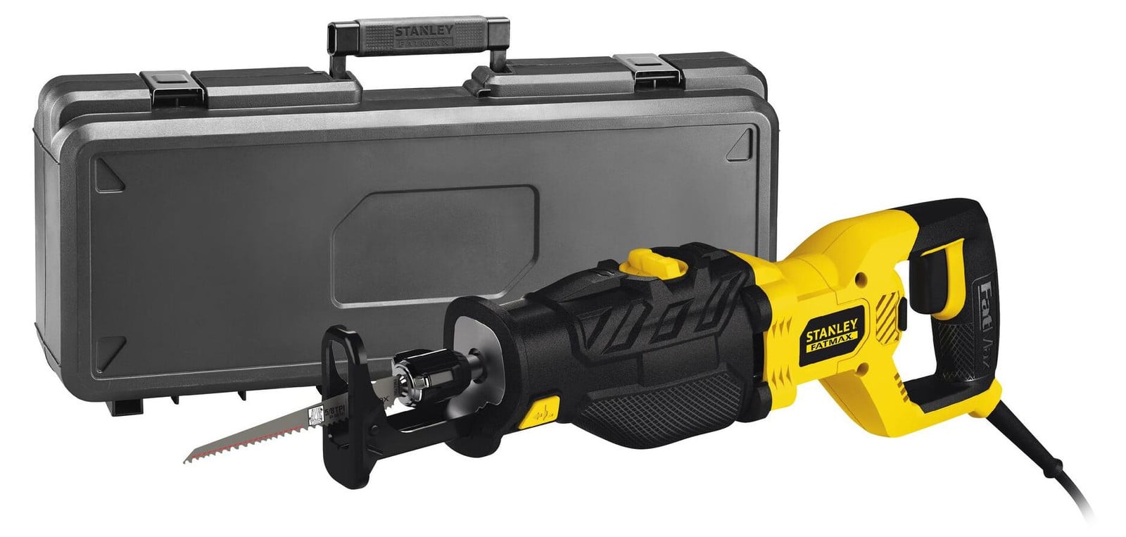 Stanley FME365K Fatmax Professionele elektrische tigerschaar/reciprozaag, 1050 Watt, snijdiepte 275 mm, variabele snelheid en pendelbeweging