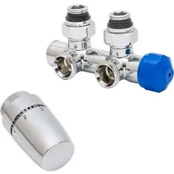 Schulte Thermostat-Set Mittenanschlussgarnitur Eck.. - Zubehör