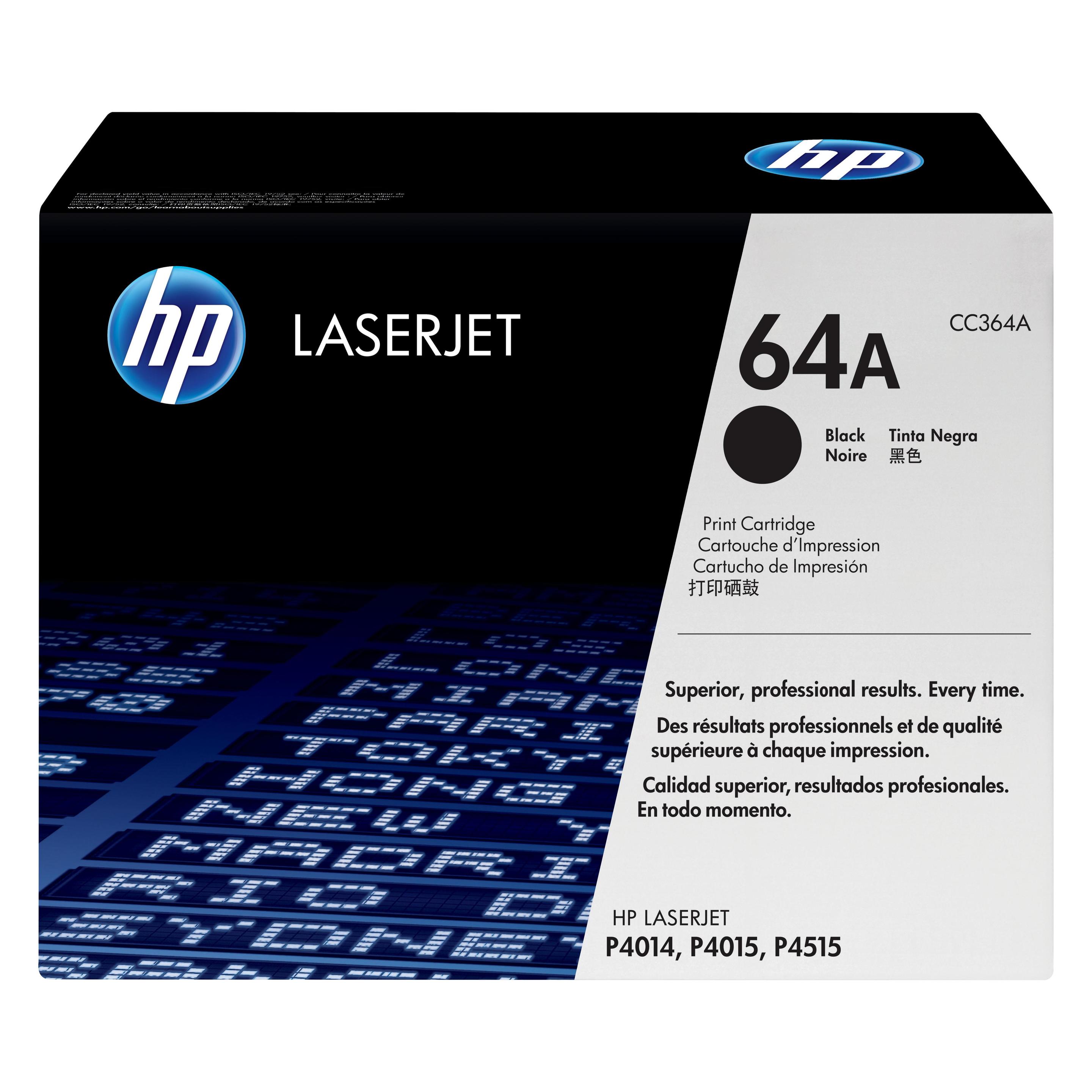 HP Toner CC364A n°64A - Noir (CC364A)