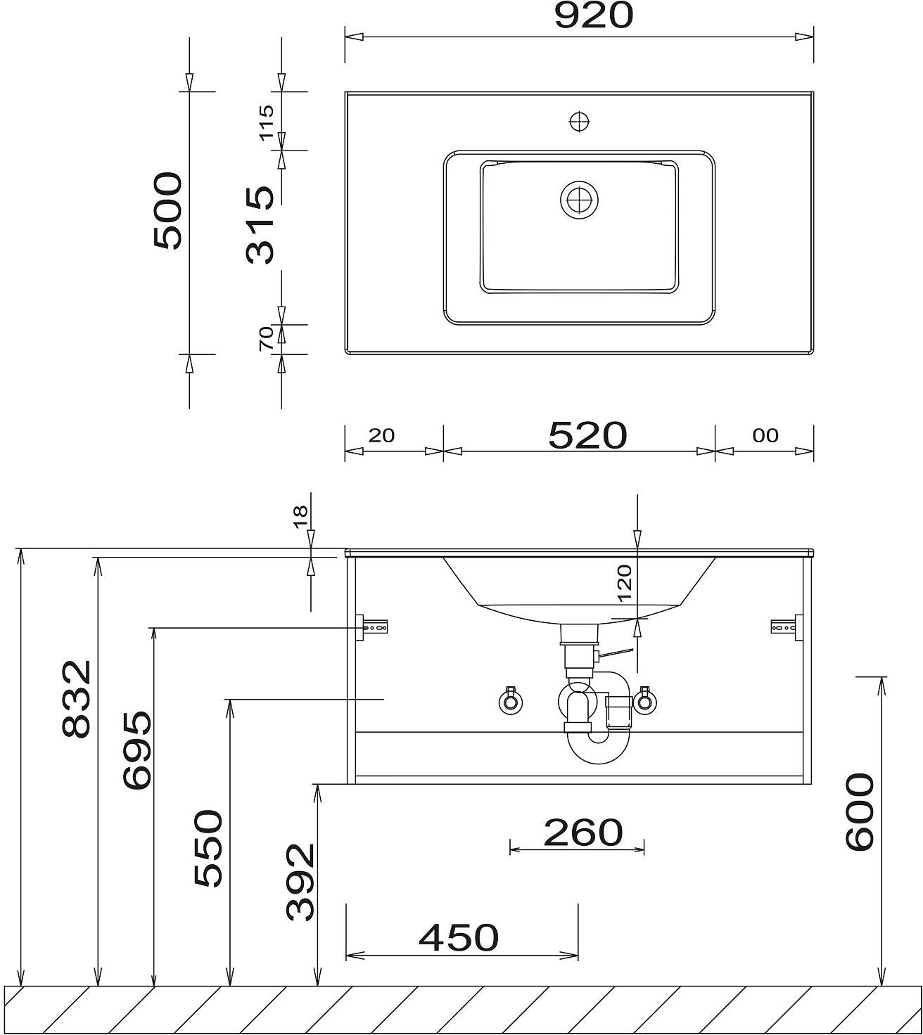Puris Next4You twenty one Waschtischkombination 90 cm mit Spiegelschrank, Badmöbel, N4Y-90S5F722K111100,