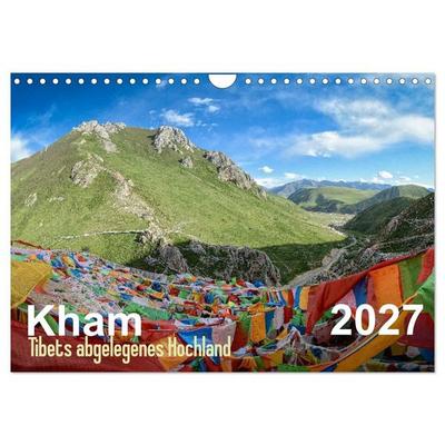 Kham - Tibets abgelegenes Hochland (Wandkalender 2027 DIN A4 quer), CALVENDO Monatskalender
