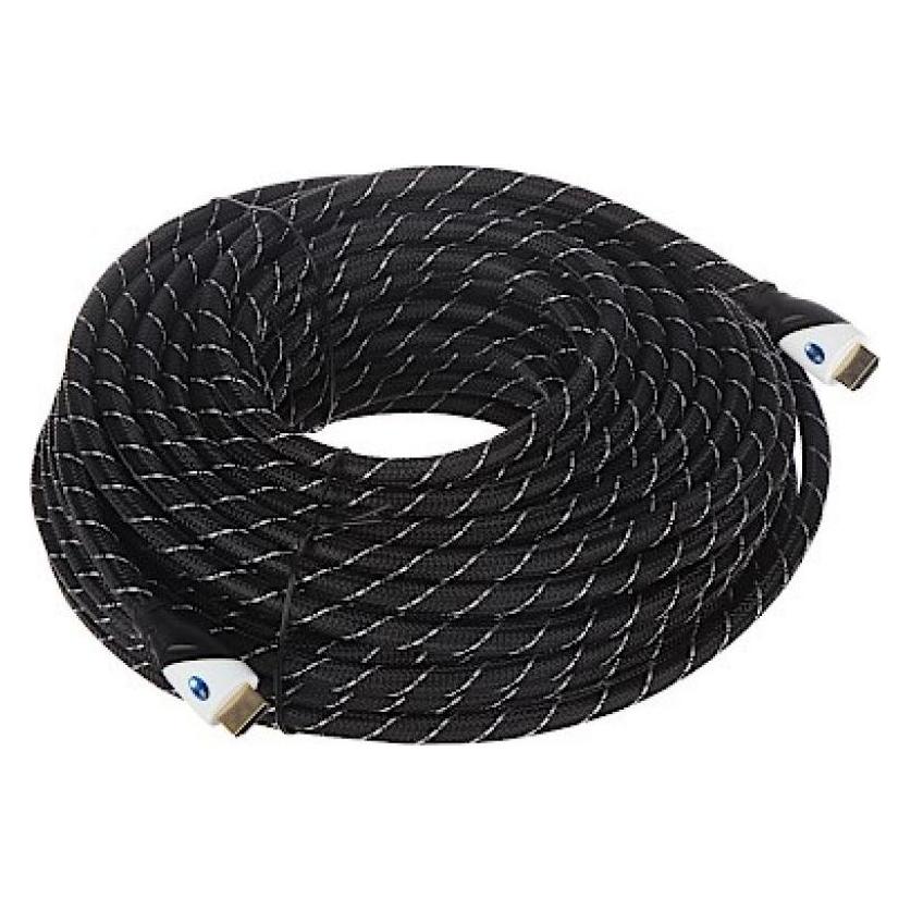 Kabel HDMI - HDMI 25m srebrny (HDMI-25-PP) (25 m) (HDMI-25-PP)