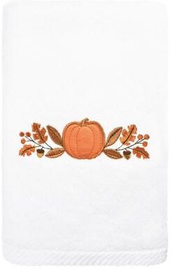 Authentic Hotel and Spa Harvest Bounty - Embroidered Luxury 100% Turkish Cotton Hand Towel