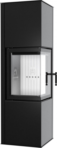 Eck-Kaminofen Hitze SIGA, raumluftunabh. -6,5kW