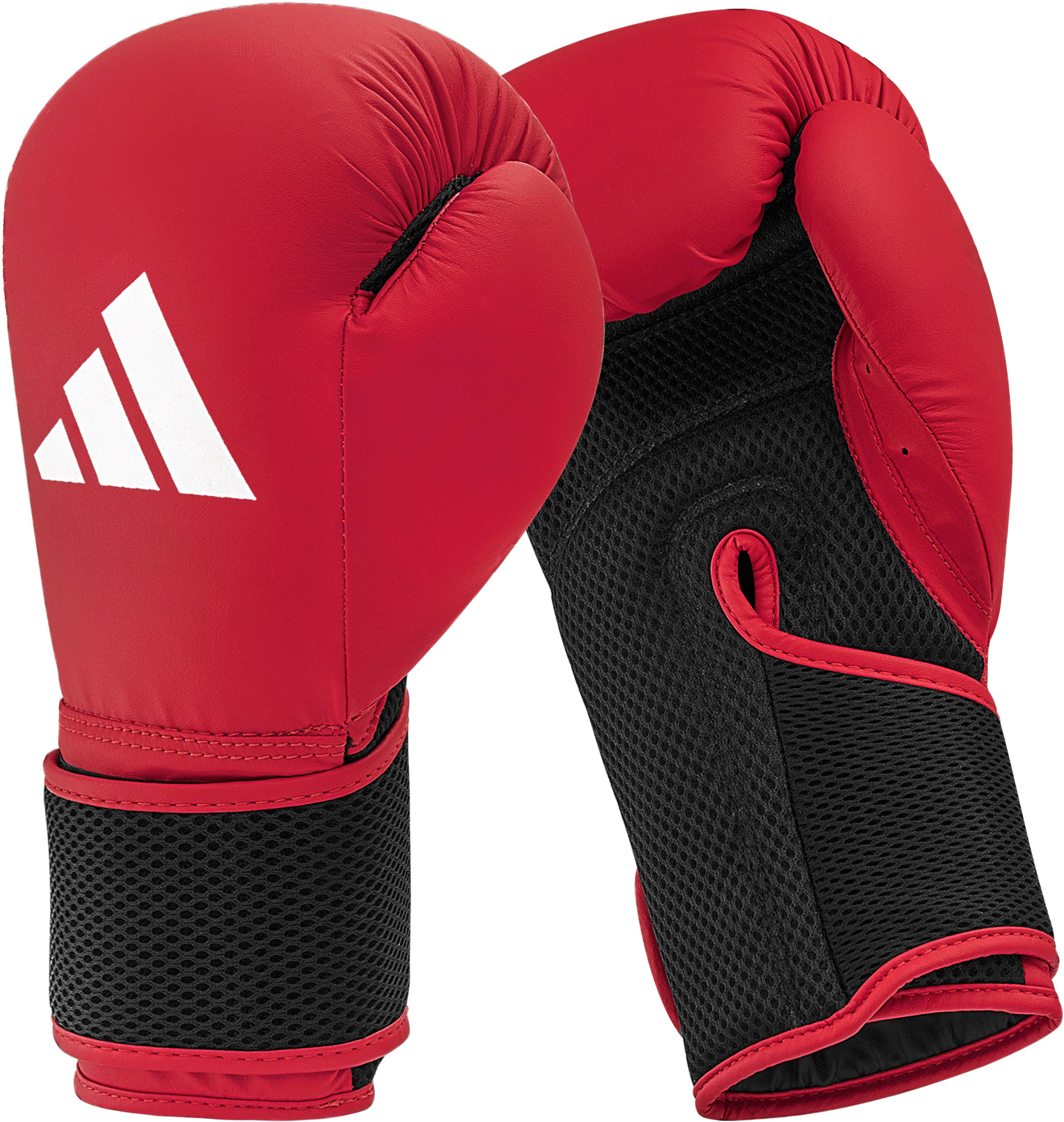 Boxhandschuhe ADIDAS PERFORMANCE "Adidas Hybrid 25" Gr. 12, rot, Boxhandschuhe, 12 12, Kunstleder, Boxhandschuhe rot 12 12