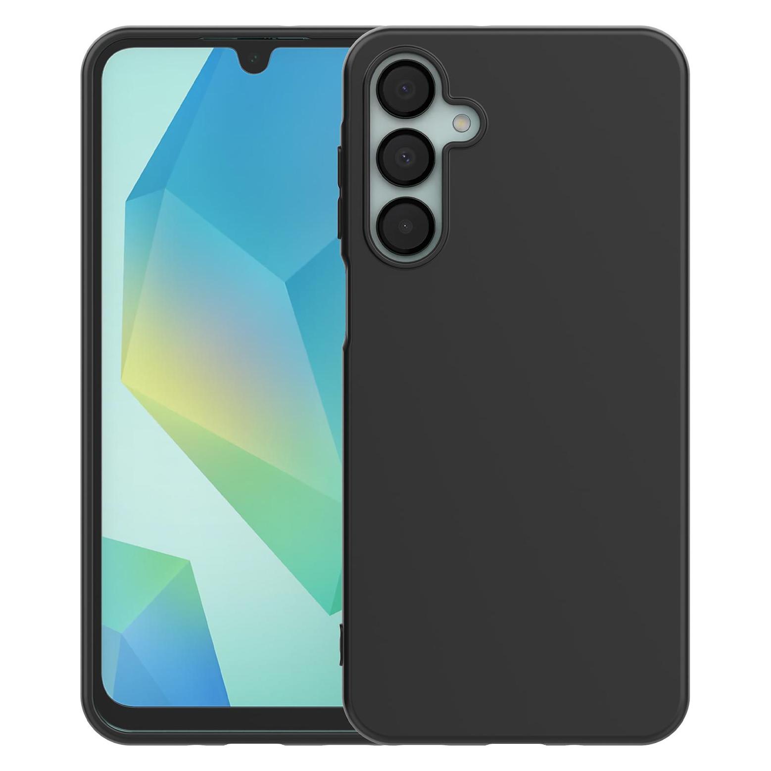 Samsung Galaxy A26 Hülle Schwarz Kratz- und (Samsung Galaxy A26) (GP-FPA266AEFBY)