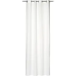 Ösenschal EMMA weiß (BH 140x245 cm) - weiß - BH 140x245 cm