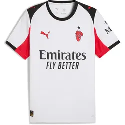Puma, Herren, Fussballtrikot, ACM Away Jersey Replica (XL), Weiss, Rot