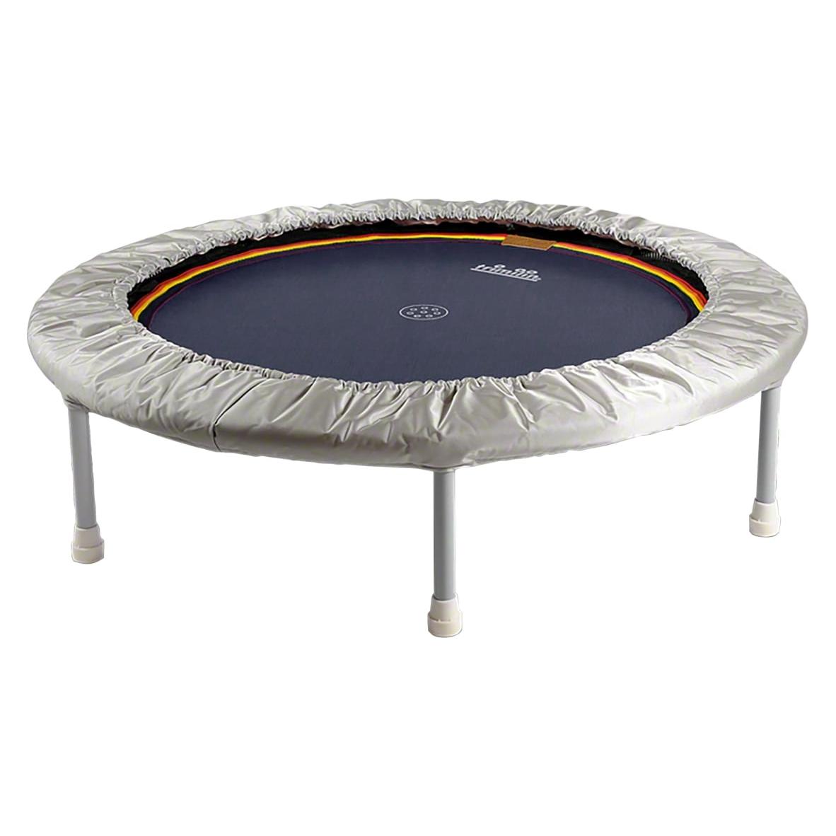 Trimilin Fitnesstrampolin Med Schwarz, Ø 102 cm, bis 110 kg (102 cm) (120A)