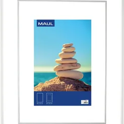 MAUL Bilderrahmen Aluminium 50x70cm glasklar Packung mit 6 Stück
