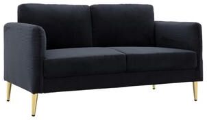 "US PRIDE FURNITURE 60.63"" W Mid-Century Corduroy Fabric Loveseat"