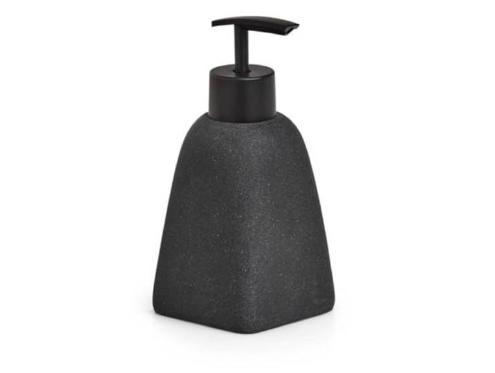 Zeller 18891 Seifenspender Dark Stone, Polyresin, schwarz