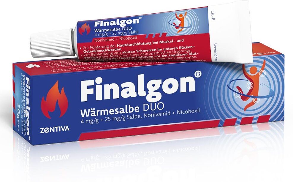 Finalgon Wärmesalbe DUO bei Rückenschmerzen