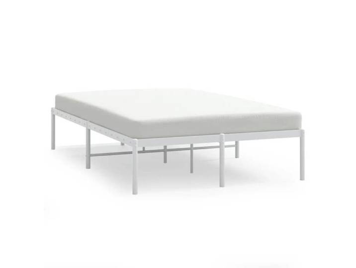Cadre de lit métal blanc 120x190 cm Cdiscount2025  FAFA2586