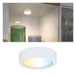 Paulmann 99952 Clever Connect LED Spot Disc Tunable White 2,1W Weiß matt