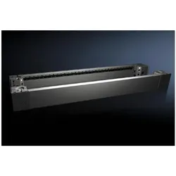 Rittal VX Base/plinth corner piece with base/plinth trim panels front and rear for VX TS TS I, Serverschrank Zubehör, Schwarz