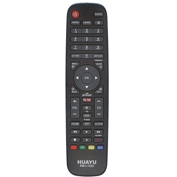 Delta Universele afstandsbediening voor de Haier Huayu RM-L1535 televisie