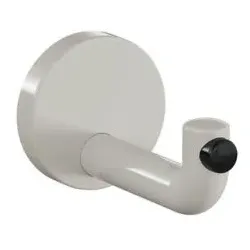 Hewi 477 Wandhaken 477.90.03597 100mm, Türpuffer schwarz, lichtgrau