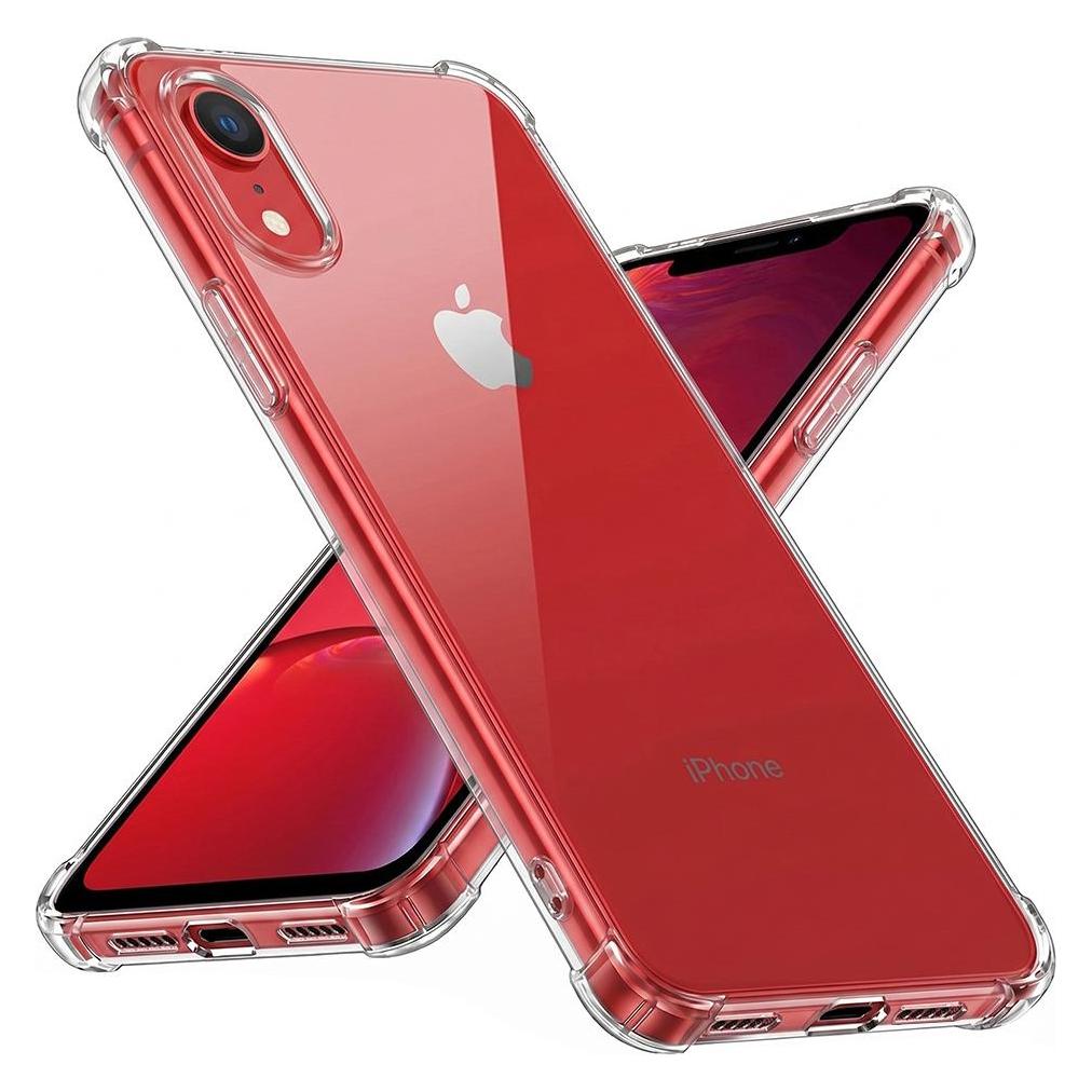 Techsuit - Shockproof Clear Silicone - iPhone XR - Clear (Apple iPhone XR) (56345069)