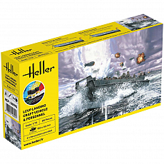 Heller - STARTER KIT LCVP Landing Craft Vehicle/Personnel - 1:72 - 88 Teile 305657