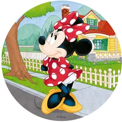 Essbares Papier „Niedliche Minnie“, 20 cm