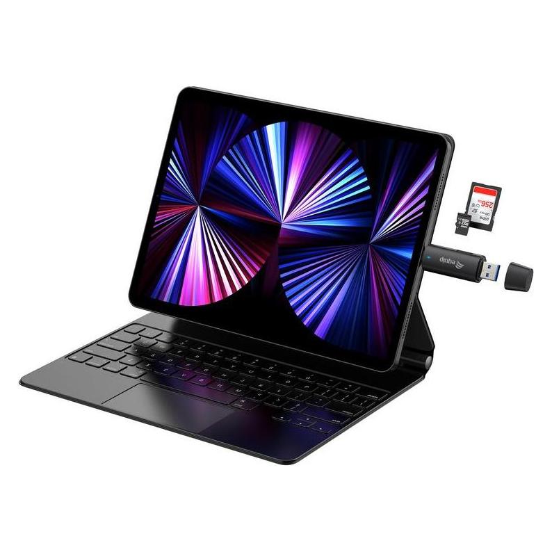 equip Dual Connector USB-C+USB-A 5Gpbs, SD, TF (245462)