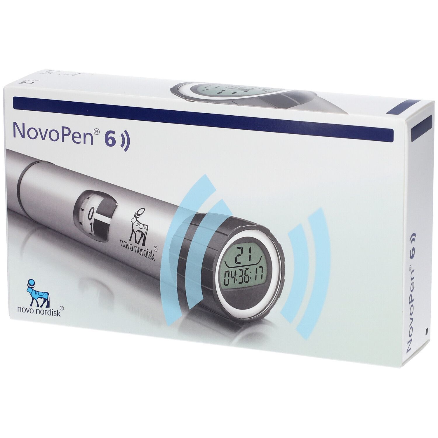Novopen 6 Injektionsgerät silber 1 St Gerät